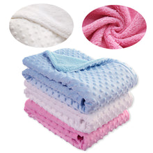 Load image into Gallery viewer, Baby Blanket Newborn Swaddling Thermal Soft Fleece Blanket Winter Cotton Quilt Infant Bedding Swaddle Wrap
