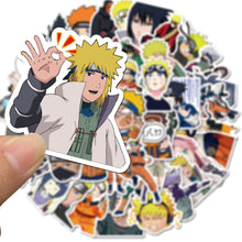 Load image into Gallery viewer, 50pcs/Pack Naruto Cartoon Anime Stickers Waterproof Skateboard Motorcycle Guitar Luggage Laptop Bicycle Sticker Kids Toys
