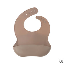 Load image into Gallery viewer, Baby Silicone Bib Infant Waterpoof Feeding Bibs Adjustable Saliva Towel Toddler Boys Girls Aprons
