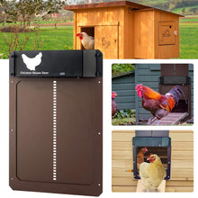 Load image into Gallery viewer, Automatic Chicken House Coop Door Light-Sensitive Night And Morning Delay Auto Guard Door Opening Timer For Chickens Supplies
