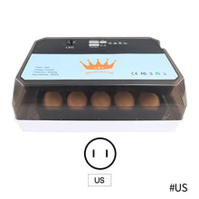 Load image into Gallery viewer, Full Automatic Egg Incubator 15 Eggs Hatchery Egg Hatchers Incubator Brooder Chicken Automatic Eggs Incubator Bird Quail Brooder
