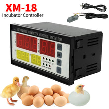Load image into Gallery viewer, XM-18 Incubator Controller Thermostat Full Automatic Multifunction Egg Incubator Control System for Farm Chicken Duck Pigeon Goose Supplies
