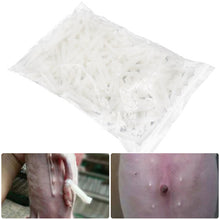 Load image into Gallery viewer, 100Pcs Disposable Livestock Umbilical Cord Clip Farm Animal Umbilical Stalk Clamp Piglet Lamb Calf Umbilical Cord Clipper Farm Supplies
