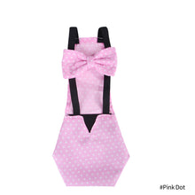 Load image into Gallery viewer, Pet Goose Diaper Hen Chicken Duck Poultry Diaper Clothes Reusable Washable Costume Diaper with Bow Knot Goose Supplies
