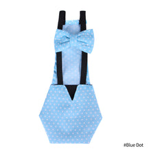 Load image into Gallery viewer, Pet Goose Diaper Hen Chicken Duck Poultry Diaper Clothes Reusable Washable Costume Diaper with Bow Knot Goose Supplies
