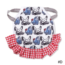 Load image into Gallery viewer, Chicken Saddles Jacket Hen Aprons Duck Poultry Wings Feather Protector Vest Clothes Halloween Cosplay Dress Party Props
