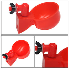 Load image into Gallery viewer, Automatic Poultry Drinker Chicken Duck Drinking Feeder Hanging Water Cup Drinking Bowls Livestock Drinking Dispenser Tools Farm Supplies
