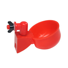 Load image into Gallery viewer, Automatic Poultry Drinker Chicken Duck Drinking Feeder Hanging Water Cup Drinking Bowls Livestock Drinking Dispenser Tools Farm Supplies
