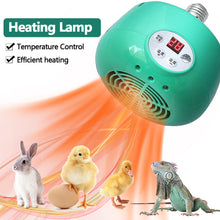 Load image into Gallery viewer, Farm Smart Heating Lamp Warm Light Chicken Poultry Breeding Thermostatic Temperature Controller Heater Heating Lamp E27 220V 300W
