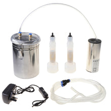 Load image into Gallery viewer, Durable Stainless Steel 2L Electric Pulse Milking Machine Tools with Adjustable Suction Goat Sheep Milk Tray for Farm
