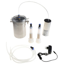 Load image into Gallery viewer, Durable Stainless Steel 2L Electric Pulse Milking Machine Tools with Adjustable Suction Goat Sheep Milk Tray for Farm
