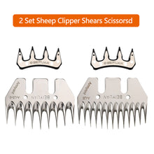 Load image into Gallery viewer, Electric Clipper Blade for BEIYUAN Sheep Goats Shears Convex Comb Cutter Shearing Clipper 13 Tooth Blade for Sheep Clipper Shears Scissors
