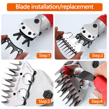 Load image into Gallery viewer, Electric Clipper Blade for BEIYUAN Sheep Goats Shears Convex Comb Cutter Shearing Clipper 13 Tooth Blade for Sheep Clipper Shears Scissors
