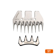 Load image into Gallery viewer, Electric Clipper Blade for BEIYUAN Sheep Goats Shears Convex Comb Cutter Shearing Clipper 13 Tooth Blade for Sheep Clipper Shears Scissors
