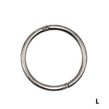 Load image into Gallery viewer, Carbon Steel Cow Ox Nose Ring Farm Cow Cattle Nose Clip Piercing Cow Nose Clamp Farm Livestock Supplies
