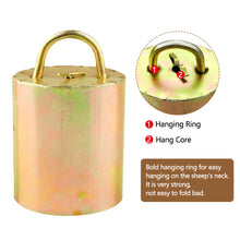 Load image into Gallery viewer, Farm Cow Grazing Bell Sheep Horse Goat Anti Lost Metal Bell Anti Theft Louder Bell Liftstock Equipment Farm Animal Supplies
