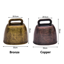 Load image into Gallery viewer, Farm Cow Grazing Bell Sheep Horse Goat Anti Lost Metal Bell Anti Theft Louder Bell Liftstock Equipment Farm Animal Supplies
