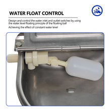 Load image into Gallery viewer, 304 Stainless Steel Water Bowl with Drain Hole for Cow Farm Cattle Horse Goat Sheep Automatic Water Feeder Farm Supplies

