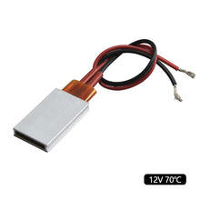 Load image into Gallery viewer, 220V/12V 70-200 Degrees Celsius PTC Heaters Heating Element Hair Dryer Accessories Curlers Heater Poultry Incubator Heating Component
