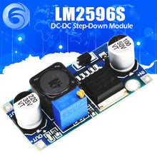 Load image into Gallery viewer, LM2596s DC-DC Step-down Power Supply Module 3A Adjustable Step-down Module LM2596 Voltage Regulator 24V 12V 5V 3V
