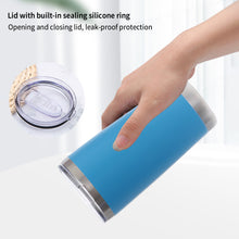 Load image into Gallery viewer, 20oz Thermal Mug Beer Cup Tumbler Stainless Steel Double Wall Vacuum Insulated Coffee Tea Mug Wide Mouth Water Bottle Drinkware
