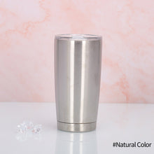 Load image into Gallery viewer, 20oz Thermal Mug Beer Cup Tumbler Stainless Steel Double Wall Vacuum Insulated Coffee Tea Mug Wide Mouth Water Bottle Drinkware
