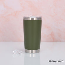 Load image into Gallery viewer, 20oz Thermal Mug Beer Cup Tumbler Stainless Steel Double Wall Vacuum Insulated Coffee Tea Mug Wide Mouth Water Bottle Drinkware
