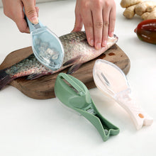 Load image into Gallery viewer, Fish Skin Brush Scraping Fish Scale Brush Grater Quick Disassembly Fish Knife Cleaning Peeling Skin Scraper Scraper Fish Scaler
