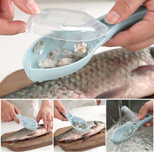 Load image into Gallery viewer, Fish Skin Brush Scraping Fish Scale Brush Grater Quick Disassembly Fish Knife Cleaning Peeling Skin Scraper Scraper Fish Scaler
