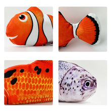 Load image into Gallery viewer, Cat USB Charger Toy Fish Interactive Electric Floppy Fish Cat Toy Realistic Pet Cats Chew Bite Toys Pet Supplies
