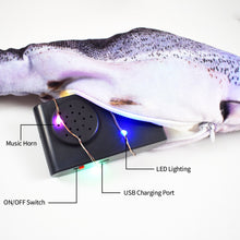 Load image into Gallery viewer, Cat USB Charger Toy Fish Interactive Electric Floppy Fish Cat Toy Realistic Pet Cats Chew Bite Toys Pet Supplies
