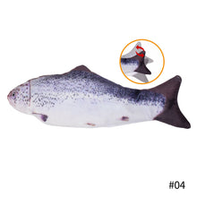 Load image into Gallery viewer, Cat USB Charger Toy Fish Interactive Electric Floppy Fish Cat Toy Realistic Pet Cats Chew Bite Toys Pet Supplies
