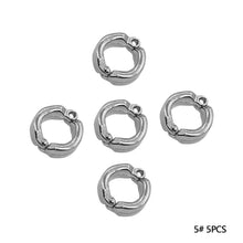 Load image into Gallery viewer, 5Pcs Pigeons Foot Ring 8/10x7mm Bird Foot Ring Outdoor Flight Training Tool Plastic Clip Ring Pigeon Dove Quail Foot Ring Competition Identification Label
