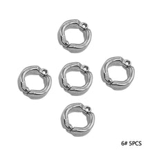 Load image into Gallery viewer, 5Pcs Pigeons Foot Ring 8/10x7mm Bird Foot Ring Outdoor Flight Training Tool Plastic Clip Ring Pigeon Dove Quail Foot Ring Competition Identification Label
