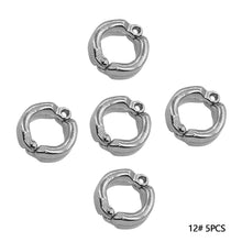 Load image into Gallery viewer, 5Pcs Pigeons Foot Ring 8/10x7mm Bird Foot Ring Outdoor Flight Training Tool Plastic Clip Ring Pigeon Dove Quail Foot Ring Competition Identification Label

