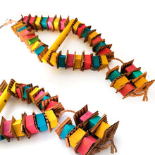 Load image into Gallery viewer, Parrot Bird Toy Wood Parrot Chew Toy Chewing Cardboard Destroy Birds Toy Bird Cage Decoration Bird Supplies
