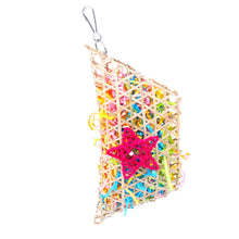 Load image into Gallery viewer, Bamboo Weaving Parrots Toys Hanging Parrot Chew Toy Bird Cage Decoration Bird Supplies Bird Training Accessories
