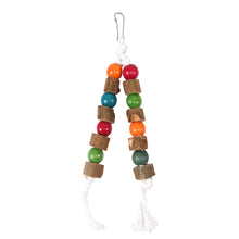 Load image into Gallery viewer, Parrot Bird Toy Wood Parrot Chew Toy Chewing Cardboard Destroy Birds Toy Bird Cage Decoration Bird Supplies
