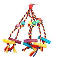 Load image into Gallery viewer, 1PC Bird Parrot Chew Toy Wood Chewing Bite Hanging Cage Bird Destroy Chew Toys Bird Cage Decoration Bird Supplies
