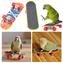 Load image into Gallery viewer, 1Pc Bird Parrot Intelligence Toys Mini Training Skateboard For Budgies Parakeet Growth Toy Pet Toy Bird Supplies

