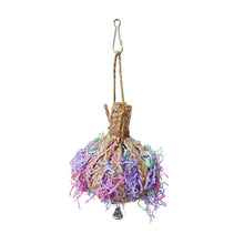 Load image into Gallery viewer, Bamboo Weaving Parrots Toys Hanging Parrot Chew Toy Bird Cage Decoration Bird Supplies Bird Training Accessories
