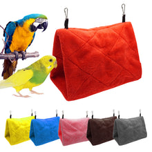 Load image into Gallery viewer, Pet Bird Parrot Hamster Cage Ferret Tunnel Hammock Hut Tent Bed Hanging Cave For Sleeping and Hatching For Hamster Rabbit Guinea Pig Birds
