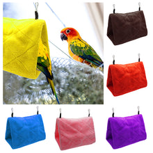 Load image into Gallery viewer, Pet Bird Parrot Hamster Cage Ferret Tunnel Hammock Hut Tent Bed Hanging Cave For Sleeping and Hatching For Hamster Rabbit Guinea Pig Birds
