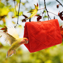 Load image into Gallery viewer, Pet Bird Parrot Hamster Cage Ferret Tunnel Hammock Hut Tent Bed Hanging Cave For Sleeping and Hatching For Hamster Rabbit Guinea Pig Birds
