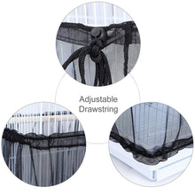 Load image into Gallery viewer, Nylon Mesh Bird Cage Cover Shell Skirt Net Easy Cleaning Seed Catcher Guard Bird Cage Accessories Airy Mesh Parrot Bird Cage Net
