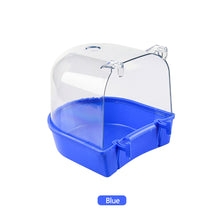 Load image into Gallery viewer, Hanging Parrot Shower Bird Bathtub Cube Parrots Bath Box Cage for Little Bird Canary Budgerigar Cockatiel Lovebird
