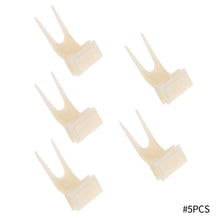 Load image into Gallery viewer, 5Pcs Birds Parrots Fruit Fork Plastic Food Holder Feeding On Cage Pet Bird Supplies
