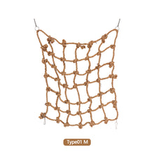 Load image into Gallery viewer, Bird Toys Bird Climbing Net Bird Parrot Cage Toy Swing Hemp Rope Parrot Hanging Rope Net Swing Play Rope Ladder Chew Toy Play Gym Toys
