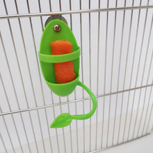 Load image into Gallery viewer, Birds Food Holder Pet Parrot Feeding Clip Cuttlefish Bone Feeder Device Plastic Durable Bird Cage Feeding Supplies
