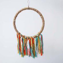 Load image into Gallery viewer, Pet Bird Parrot Toy Cotton Rope Circle Toys Chewing Bite Parrot Perch Hanging Cage Swing Rope Ring Stand Climb Toy Bird Supplies
